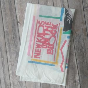 Vintage New Kids On The Block Pillowcase